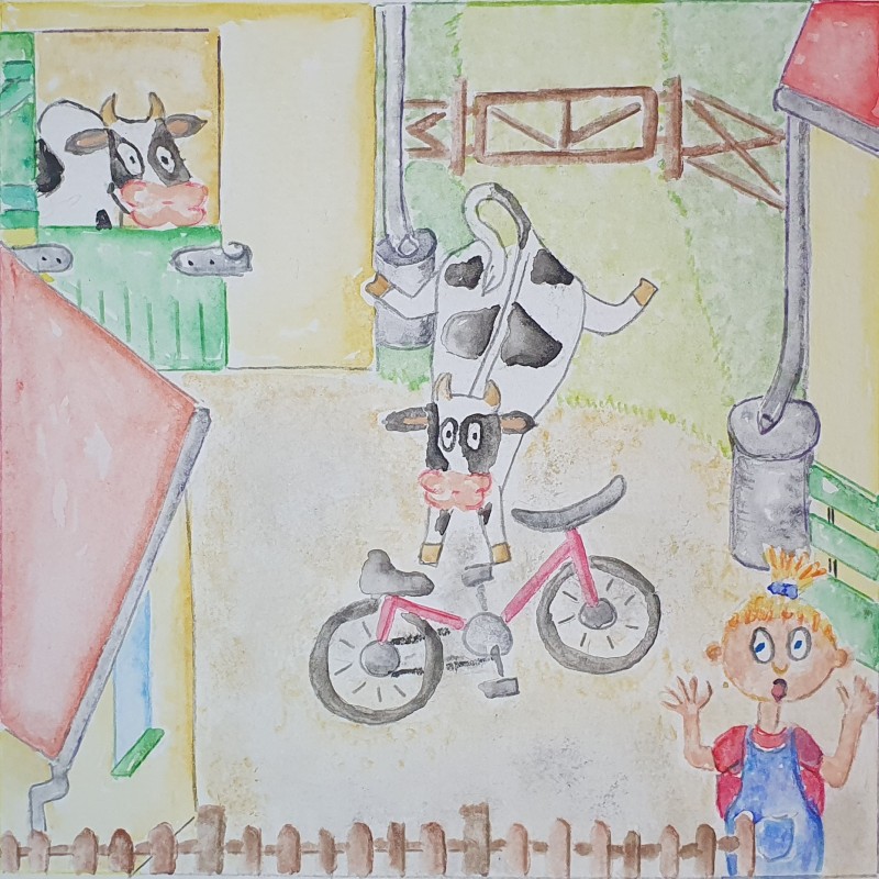 Vorschaubild des Farbbuchs Die Kuh Lulu